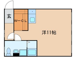 藤村ビル(A)の物件間取画像